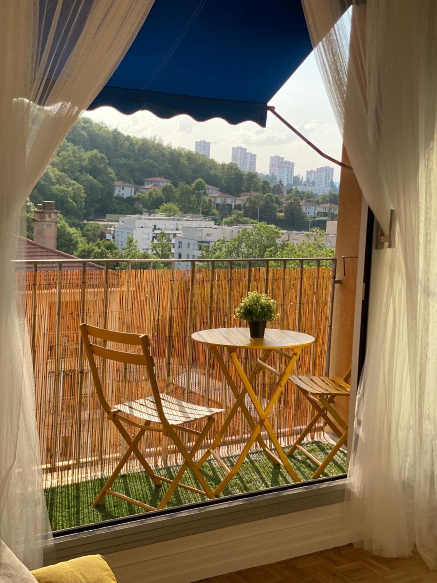 Bergson Top - Appart 80M2, 2 Grandes Chambres, Entierement Renovee Et Equipee, Lumineux, Wifi, Balcon, Calme, Vue Imprenable Saint-Etienne (Loire) Exterior foto