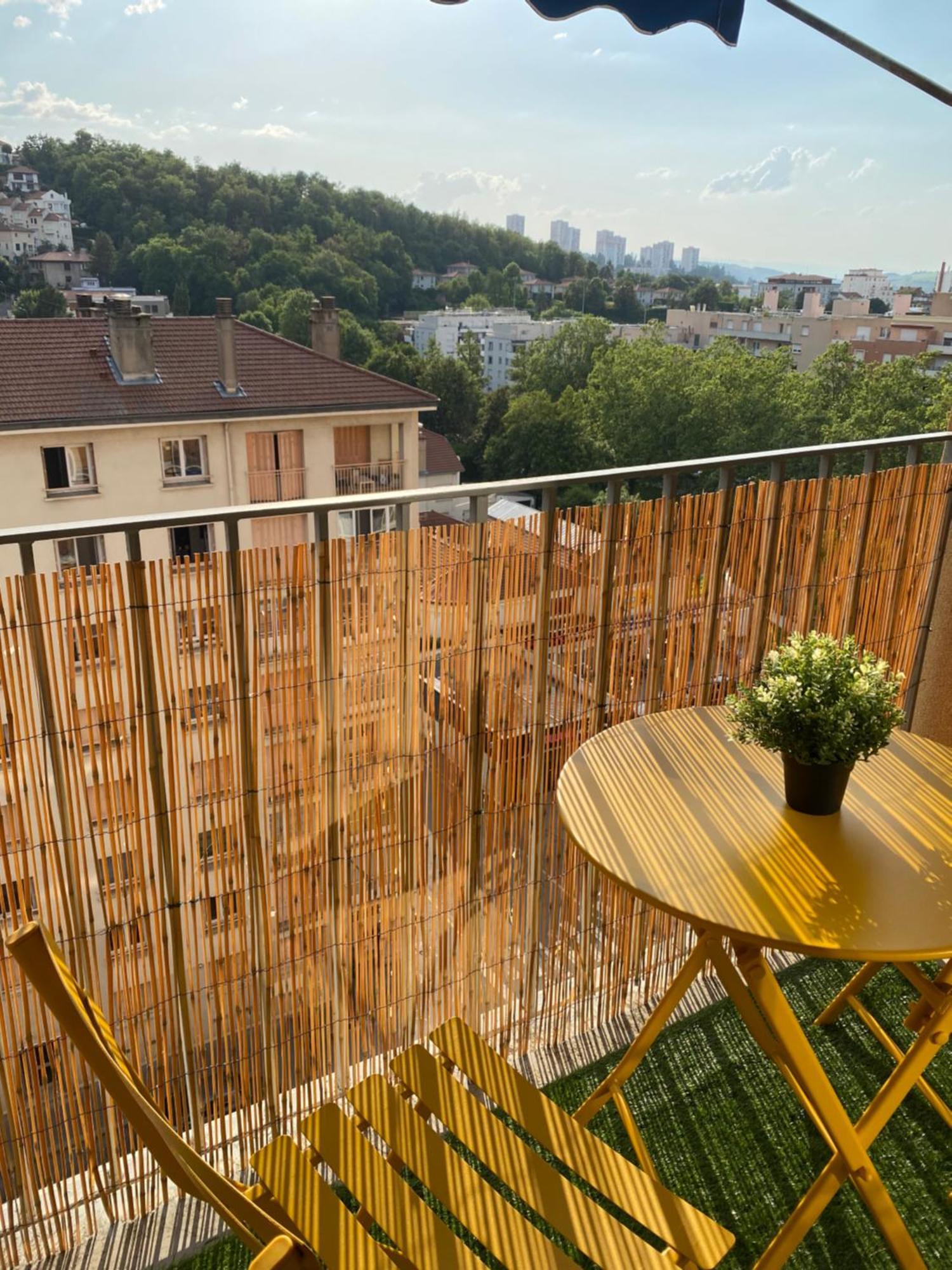 Bergson Top - Appart 80M2, 2 Grandes Chambres, Entierement Renovee Et Equipee, Lumineux, Wifi, Balcon, Calme, Vue Imprenable Saint-Etienne (Loire) Exterior foto